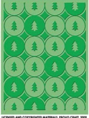 Winter Trees - New Cuttlebug A2 Embossing Folder